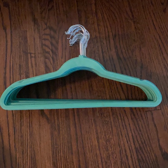 23 teal slim line hangers - Picture 1 of 1